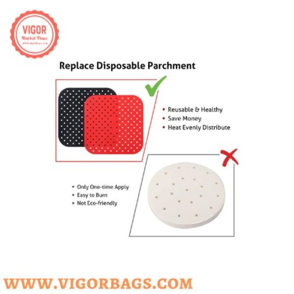 Air Fryer Non-stick cookware Oil Mats - Picture 6 of 11